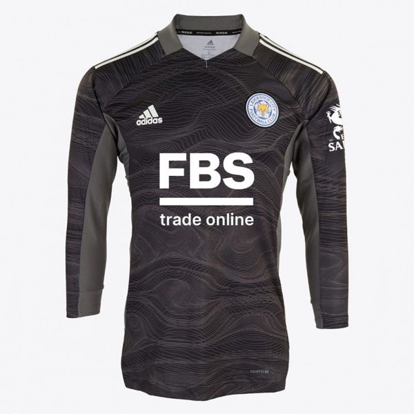 Tailandia Camiseta Leicester City Portero ML 2021/2022 Negro